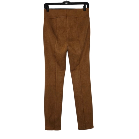 Anthropologie faux suede high rise pants - Picture 2 of 10